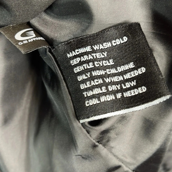 BLACK RIVET Double Breasted Short Trench Coat Jacket Black Sash Tie Belt Size M - Picture 11 of 14